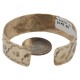 Certified Authentic Bear Paw Handmade Navajo Native American Brass Bracelet 13140-3 Certified Authentic Bear Paw Handmade Navajo Native American Brass Bracelet 13140-3