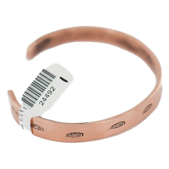 Feather Handmade Navajo Pure Copper Bracelet NB160406054511 Feather Handmade Navajo Pure Copper Bracelet NB160406054511
