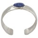 Certified Authentic Handmade Navajo Navajo Natural Lapis Native American Nickel Bracelet 13141-3