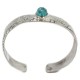 Certified Authentic Handmade Bear Navajo Navajo Natural Turquoise Native American Nickel Bracelet 13141-6