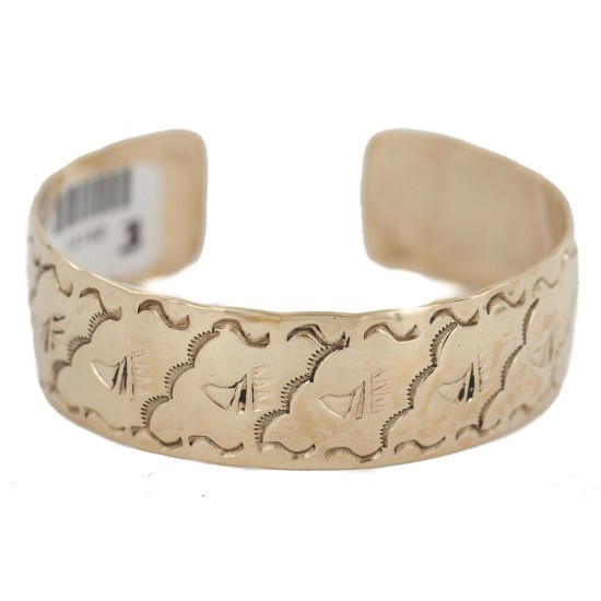 Certified Authentic Bear Paw Handmade Navajo Native American Brass Bracelet 13140-3 Certified Authentic Bear Paw Handmade Navajo Native American Brass Bracelet 13140-3