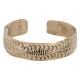Certified Authentic Handmade Navajo Native American Brass Bracelet 13143-2 Certified Authentic Handmade Navajo Native American Brass Bracelet 13143-2