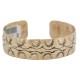 Handmade Certified Authentic Navajo Native American Brass Bracelet 13140-2 Handmade Certified Authentic Navajo Native American Brass Bracelet 13140-2