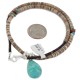 .925 Sterling Silver Navajo Certified Authentic Natural Graduated Heishi Coral Native American Necklace 18231-1 .925 Sterling Silver Navajo Certified Authentic Natural Graduated Heishi Coral Native American Necklace 18231-1