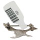 Certified Authentic Handmade Road Runner Navajo .925 Sterling Silver Natural Turquoise Native American Pin  192-10
