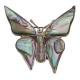 Butterfly Certified Authentic Navajo .925 Sterling Silver Native American Pin 2431