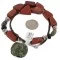 .925 Sterling Silver Hooks Navajo Natural Turquoise Red Jasper Black Onyx Native American Set 750208-2-18251-3 .925 Sterling Silver Hooks Navajo Natural Turquoise Red Jasper Black Onyx Native American Set 750208-2-18251-3