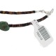 Certified Authentic Navajo .925 Sterling Silver Natural Turquoise Native American Necklace 750210