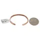 Navajo Feather Handmade Pure Copper Native American Baby Bracelet 13146-4 Navajo Feather Handmade Pure Copper Native American Baby Bracelet 13146-4