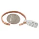Navajo Bear Paw Handmade Pure Copper Native American Baby Bracelet 13146-5 Navajo Bear Paw Handmade Pure Copper Native American Baby Bracelet 13146-5