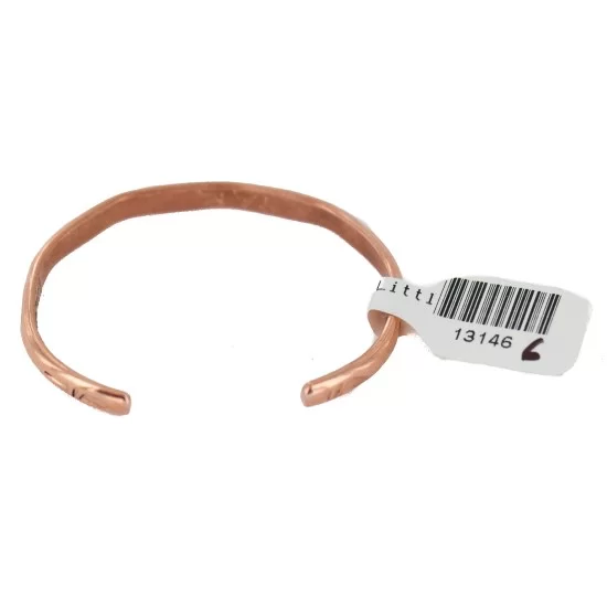 Bear Paw Handmade Navajo Pure Copper Native American Baby Bracelet 13146-6 Bear Paw Handmade Navajo Pure Copper Native American Baby Bracelet 13146-6