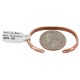 Navajo Handmade Certified Authentic Pure Copper Native American Baby Bracelet 13146-11 Navajo Handmade Certified Authentic Pure Copper Native American Baby Bracelet 13146-11