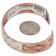 Certified Authentic .925 Sterling Silver Bear Feather Handmade Navajo Native American Pure Copper Bracelet 24493-2 Certified Authentic .925 Sterling Silver Bear Feather Handmade Navajo Native American Pure Copper Bracelet 24493-2