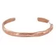 Bear Paw Handmade Navajo Pure Copper Native American Baby Bracelet 13146-6 Bear Paw Handmade Navajo Pure Copper Native American Baby Bracelet 13146-6