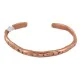 Navajo Bear Paw Handmade Pure Copper Native American Baby Bracelet 13146-5 Navajo Bear Paw Handmade Pure Copper Native American Baby Bracelet 13146-5