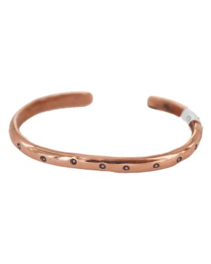 Navajo Handmade Certified Authentic Pure Copper Native American Baby Bracelet 13146-9 Navajo Handmade Certified Authentic Pure Copper Native American Baby Bracelet 13146-9