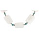 .925 Sterling Silver Certified Authentic Navajo Natural Turquoise Mother of Pearl Native American Necklace 750213-1 .925 Sterling Silver Certified Authentic Navajo Natural Turquoise Mother of Pearl Native American Necklace 750213-1