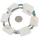 .925 Sterling Silver Certified Authentic Navajo Natural Turquoise Mother of Pearl Native American Necklace 750213-1 .925 Sterling Silver Certified Authentic Navajo Natural Turquoise Mother of Pearl Native American Necklace 750213-1