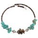Navajo Certified Authentic Natural Heishi Tigers Eye Native American Adjustable Wrap Bracelet 13151-17