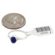 .925 Sterling Silver Navajo Certified Authentic Handmade Natural Lapis Lazuli Native American Ring Size 6 1/2 24502-1