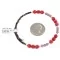 Navajo Coral Natural Pink Quartz Heishi Native American Adjustable Wrap Bracelet 13151-1 Navajo Coral Natural Pink Quartz Heishi Native American Adjustable Wrap Bracelet 13151-1