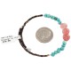 Heart Certified Authentic Natural Pink Quartz Heishi Navajo Native American Adjustable Wrap Bracelet 13151-57 Heart Certified Authentic Natural Pink Quartz Heishi Navajo Native American Adjustable Wrap Bracelet 13151-57