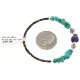 Navajo Natural Amethyst Heishi Native American Adjustable Wrap Bracelet 13151-65 Navajo Natural Amethyst Heishi Native American Adjustable Wrap Bracelet 13151-65