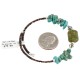 Certified Authentic Navajo Gaspeite Heishi Native American Adjustable Wrap Bracelet 13151-54