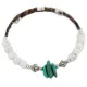Navajo Natural Turquoise Heishi Native American Adjustable Wrap Bracelet 13151-63 Navajo Natural Turquoise Heishi Native American Adjustable Wrap Bracelet 13151-63