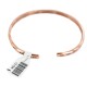 Certified Authentic Handmade Navajo Native American Pure Copper Bracelet 13156-1