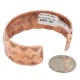 Certified Authentic .925 Sterling Silver Mountain Navajo Handmade Native American Pure Copper Bracelet 24497-7 Certified Authentic .925 Sterling Silver Mountain Navajo Handmade Native American Pure Copper Bracelet 24497-7