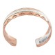 Certified Authentic .925 Sterling Silver Mountain Navajo Handmade Native American Pure Copper Bracelet 24497-7 Certified Authentic .925 Sterling Silver Mountain Navajo Handmade Native American Pure Copper Bracelet 24497-7