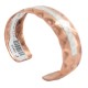 Certified Authentic .925 Sterling Silver Mountain Navajo Handmade Native American Pure Copper Bracelet 24497-7 Certified Authentic .925 Sterling Silver Mountain Navajo Handmade Native American Pure Copper Bracelet 24497-7