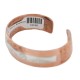 Certified Authentic .925 Sterling Silver Hammered Bear Navajo Handmade Native American Pure Copper Bracelet 13155 Certified Authentic .925 Sterling Silver Hammered Bear Navajo Handmade Native American Pure Copper Bracelet 13155