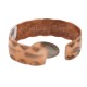 Certified Authentic .925 Sterling Silver Mountain Feather Navajo Handmade Native American Pure Copper Bracelet 24497-3