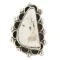 Handmade Navajo Silver White Buffalo Native American Ring 17023-20 Handmade Navajo Silver White Buffalo Native American Ring 17023-20