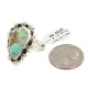 Handmade Navajo .925 Sterling Silver Natural Turquoise Native American Ring 18259-3 Handmade Navajo .925 Sterling Silver Natural Turquoise Native American Ring 18259-3