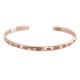 Certified Authentic Butterfly Handmade Navajo Native American Pure Copper Bracelet 13152-1