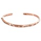 Certified Authentic Handmade Navajo Native American Pure Copper Bracelet 13152-3 Certified Authentic Handmade Navajo Native American Pure Copper Bracelet 13152-3