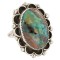 Handmade Certified Authentic Navajo .925 Sterling Silver Natural Turquoise Native American Ring 18259-1 Handmade Certified Authentic Navajo .925 Sterling Silver Natural Turquoise Native American Ring 18259-1
