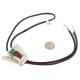 Handmade Certified Authentic Navajo Leather Nickel Natural Turquoise Jasper Native American Bolo Tie 24509-2