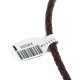 Handmade Certified Authentic Navajo Leather Nickel Natural Turquoise Red Jasper Native American Bolo Tie 24509-1