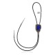 Handmade Certified Authentic Navajo .925 Sterling Silver Lapis Lazuli  Native American Bolo Tie 34109