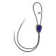 Handmade Certified Authentic Navajo .925 Sterling Silver Lapis Lazuli  Native American Bolo Tie 34109