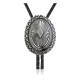 Sun .925 Sterling Silver Certified Authentic Handmade Navajo Native American Bolo Tie 34100