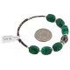 Certified Authentic Navajo Heishi Hematite Malachite Native American Adjustable Wrap Bracelet 13166-1 Certified Authentic Navajo Heishi Hematite Malachite Native American Adjustable Wrap Bracelet 13166-1