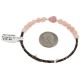 Heart Navajo Certified Authentic Pink Quartz Native American Adjustable Wrap Bracelet 13151-73 Heart Navajo Certified Authentic Pink Quartz Native American Adjustable Wrap Bracelet 13151-73