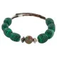 Navajo Heishi Malachite Blood Stone Native American Adjustable Wrap Bracelet 13159-3 Navajo Heishi Malachite Blood Stone Native American Adjustable Wrap Bracelet 13159-3