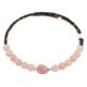 Heart Navajo Certified Authentic Pink Quartz Native American Adjustable Wrap Bracelet 13151-73 Heart Navajo Certified Authentic Pink Quartz Native American Adjustable Wrap Bracelet 13151-73