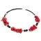 Navajo Heishi Jasper Coral Native American Adjustable Wrap Bracelet 13159-12 Navajo Heishi Jasper Coral Native American Adjustable Wrap Bracelet 13159-12